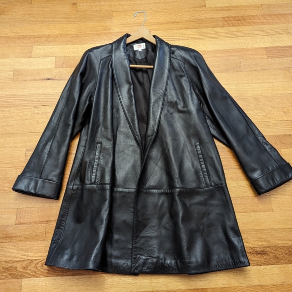 Vintage 80’s Leather Jacket. Red Kid. Women's M.  Incredibly soft leather. - Picture 3 of 17